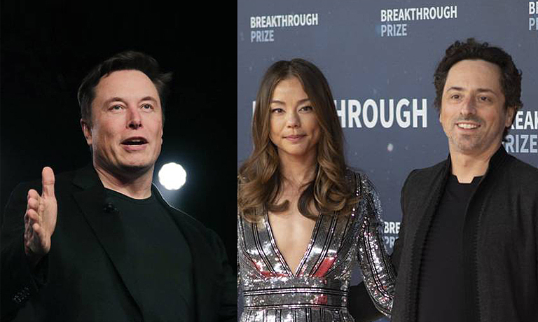 The friendship of Elon Musk and Sergey Brin