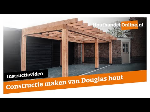 Constructie maken van Douglas hout — Houthandelonline #12